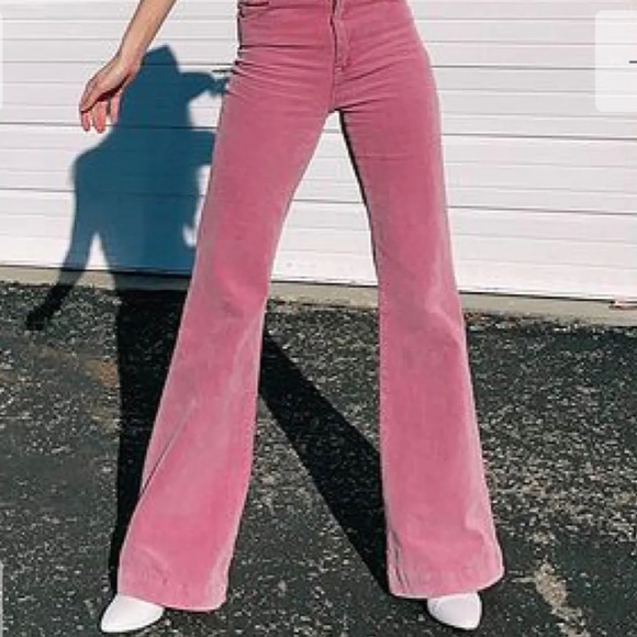 ROLLA'S Denim - ROLLAS EASTCOAST LILAC CORD FLARE PANTS